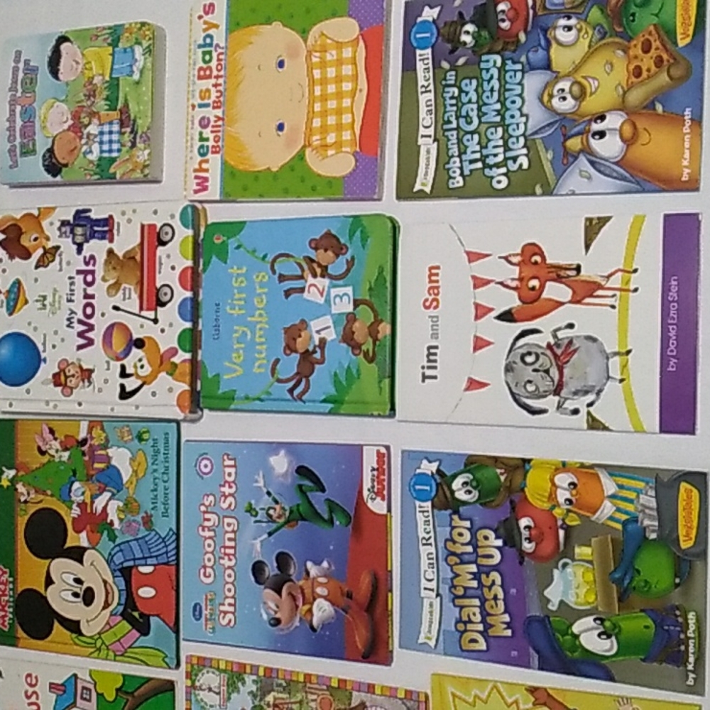 Bundle of 15 Pre-K Beginners children learning books